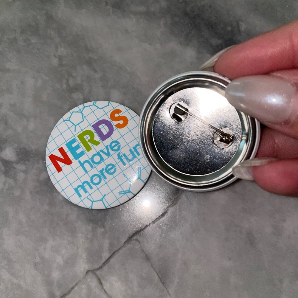 Science and Nerds Pin - Picture 7 of 8